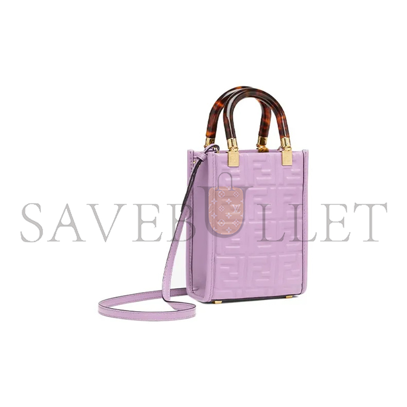 F**di logo leather mini bag 8bs051amcif1jco (18*13*6.5m)